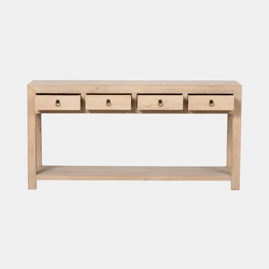 Mason Elm Console Table - The Mayfair Hall