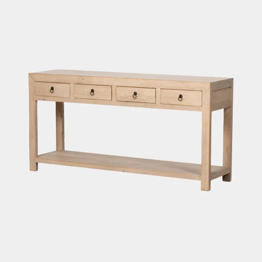 Mason Elm Console Table - The Mayfair Hall