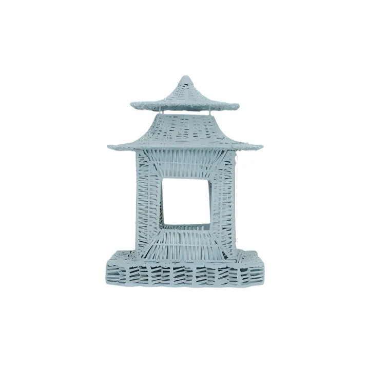 Pale Blue Scalloped Pagoda - The Mayfair Hall