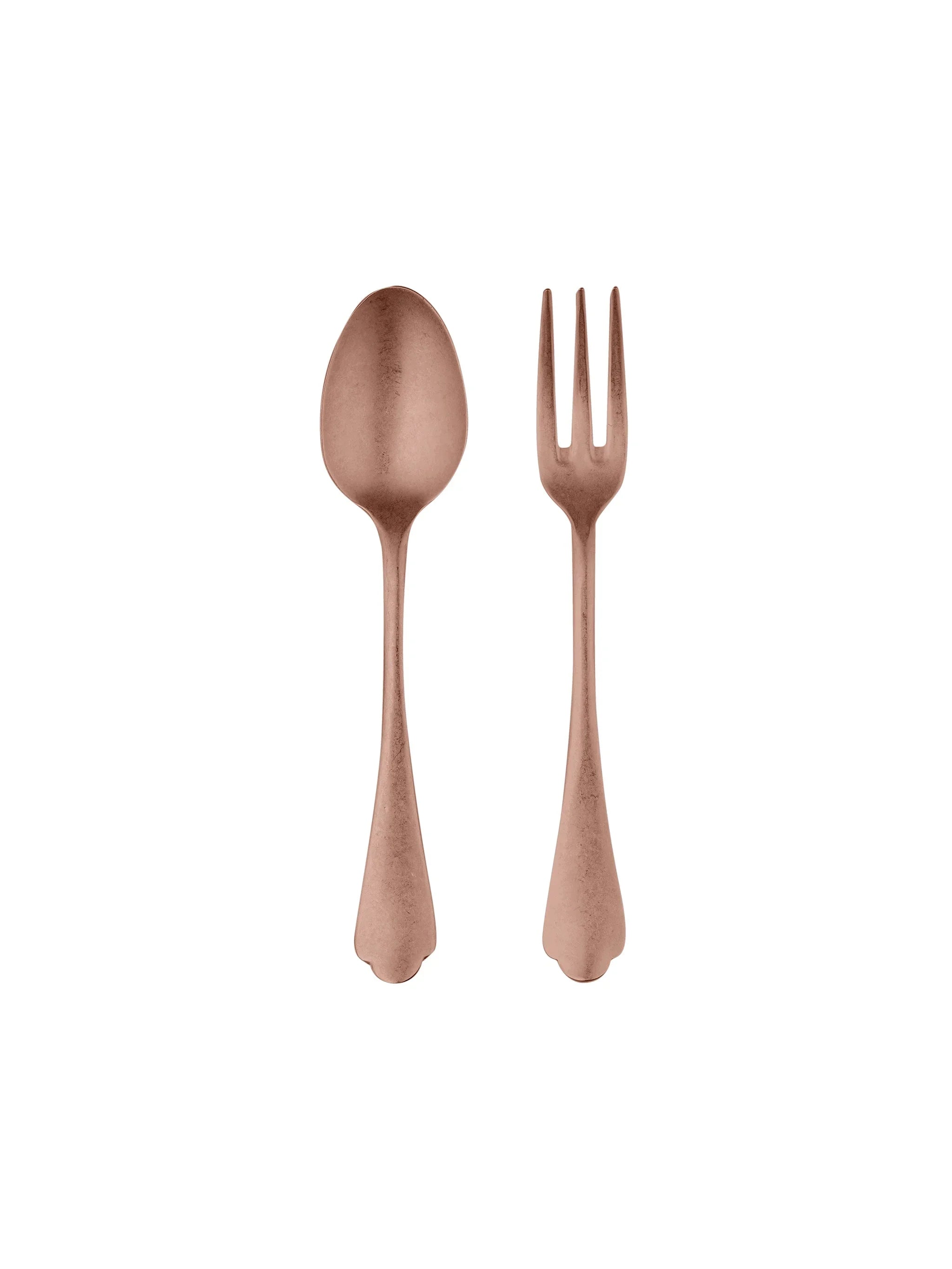 Mepra Vintage Bronze Pewter Serving Set - The Mayfair Hall