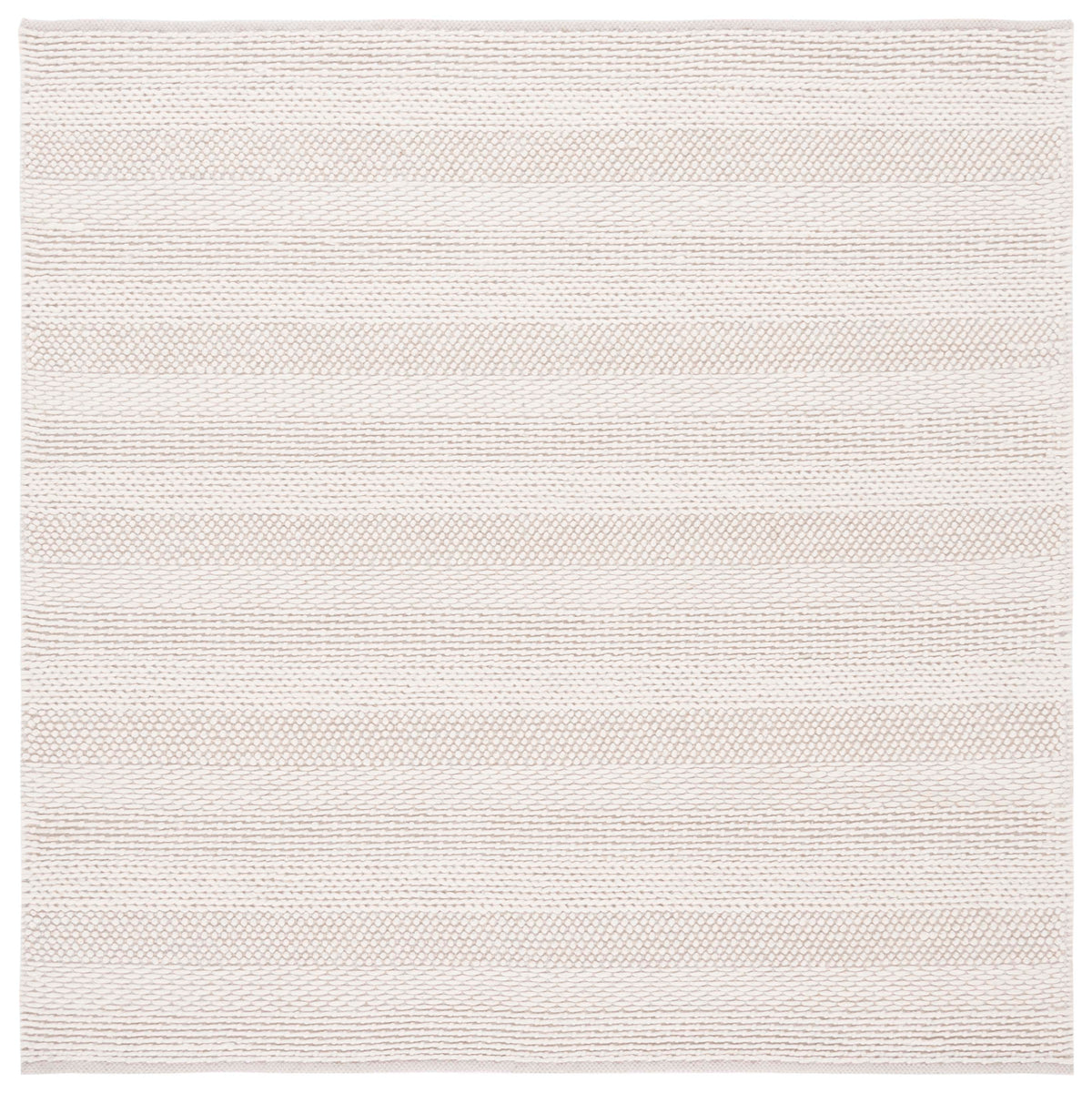 Natura Coastal Handwoven Area Rug in Ivory