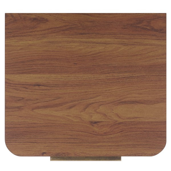 Brey 2 Drawer Nightstand in Walnut