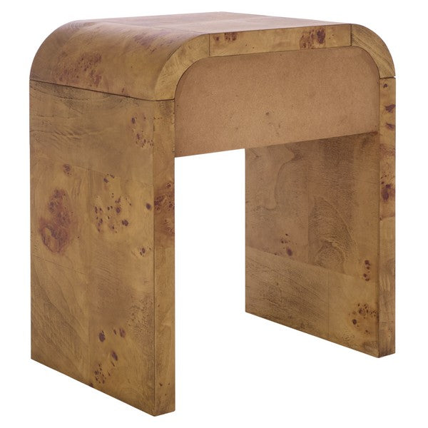 Hinata Wood Nightstand in Natural