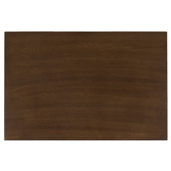 Arshia Wood Nightstand with 2 Drawer in Walnut
