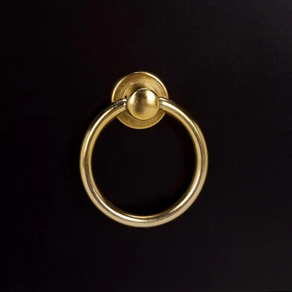 Sadie Wood Nightstand in Black