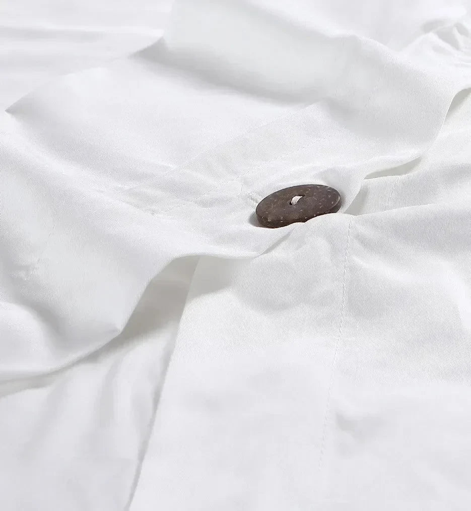 Natural Premium Bamboo Duvet Cover - The Mayfair Hall