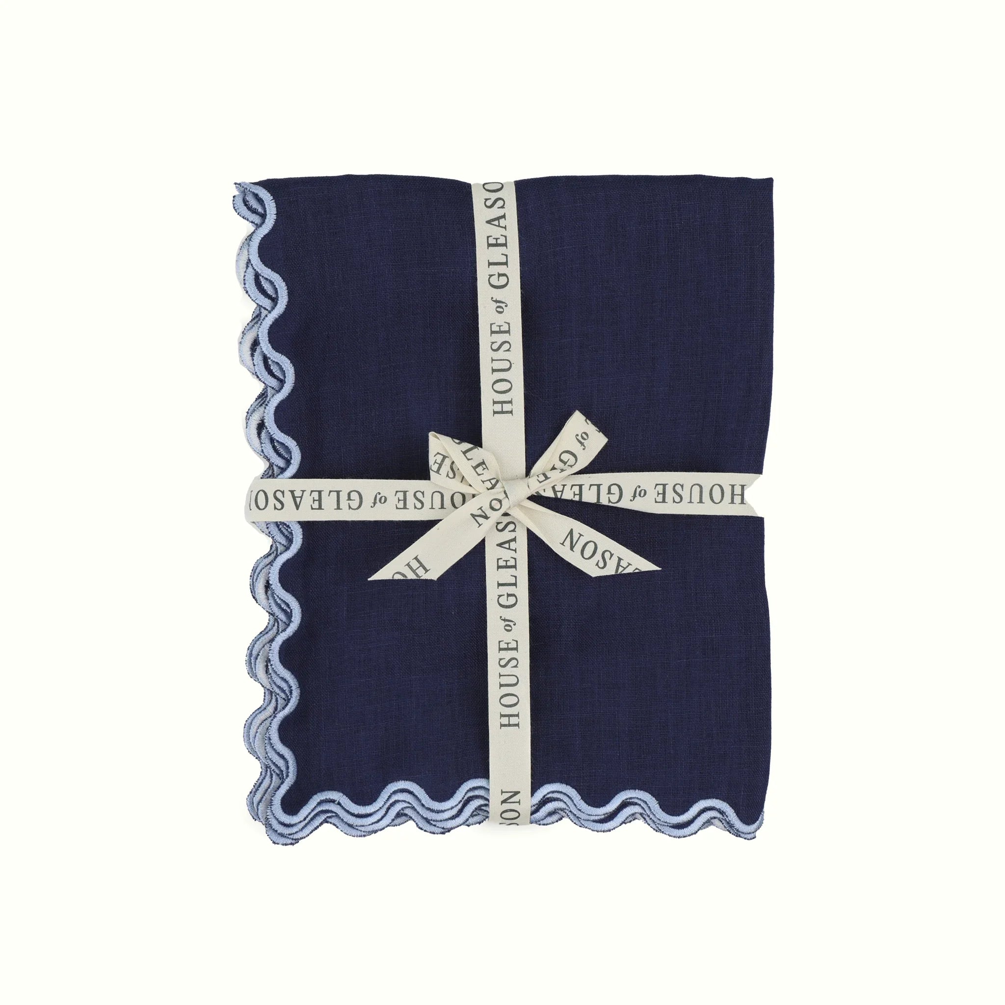The Vivienne Placemats - Navy - The Mayfair Hall