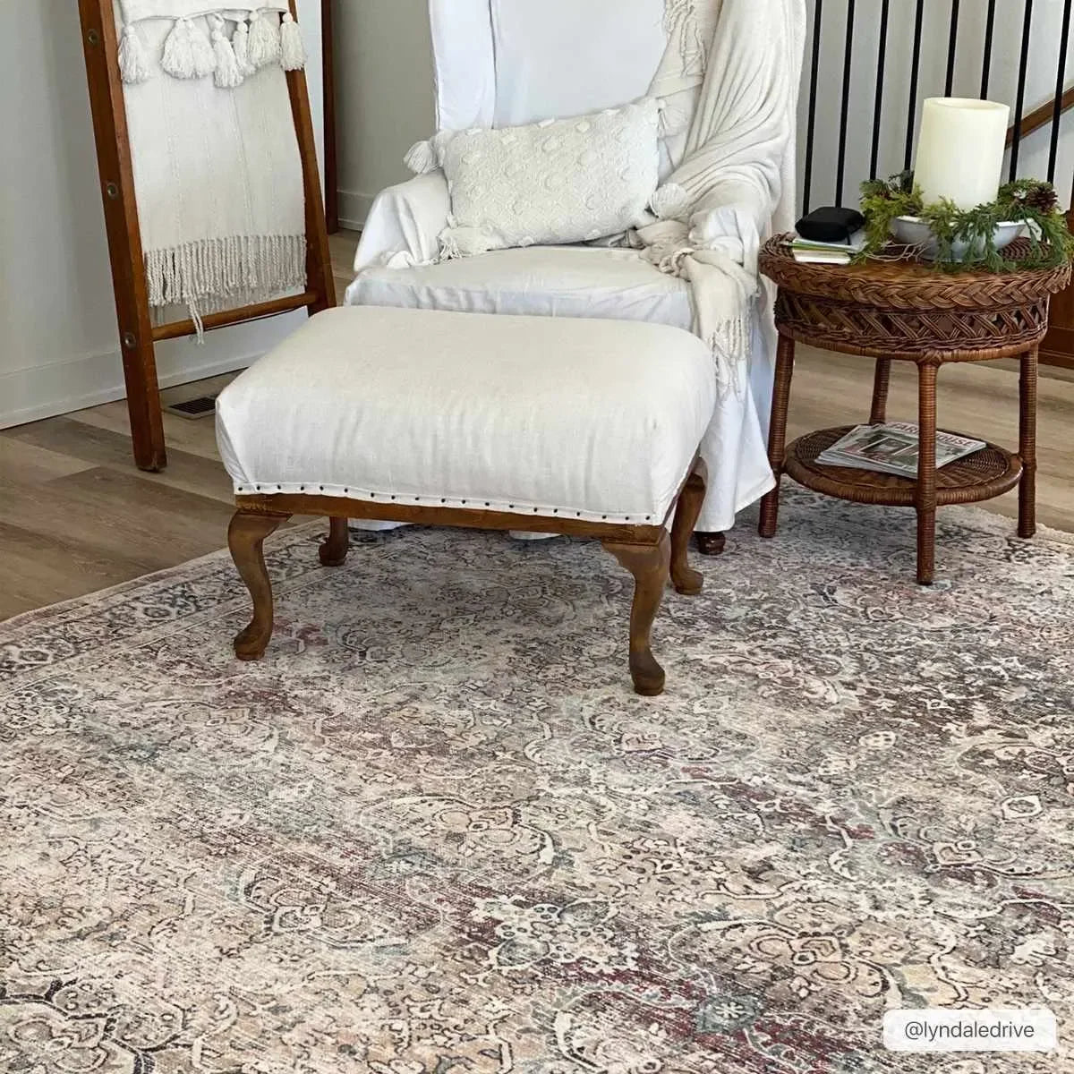 Olive Holi-2304 Washable Area Rug - The Mayfair Hall