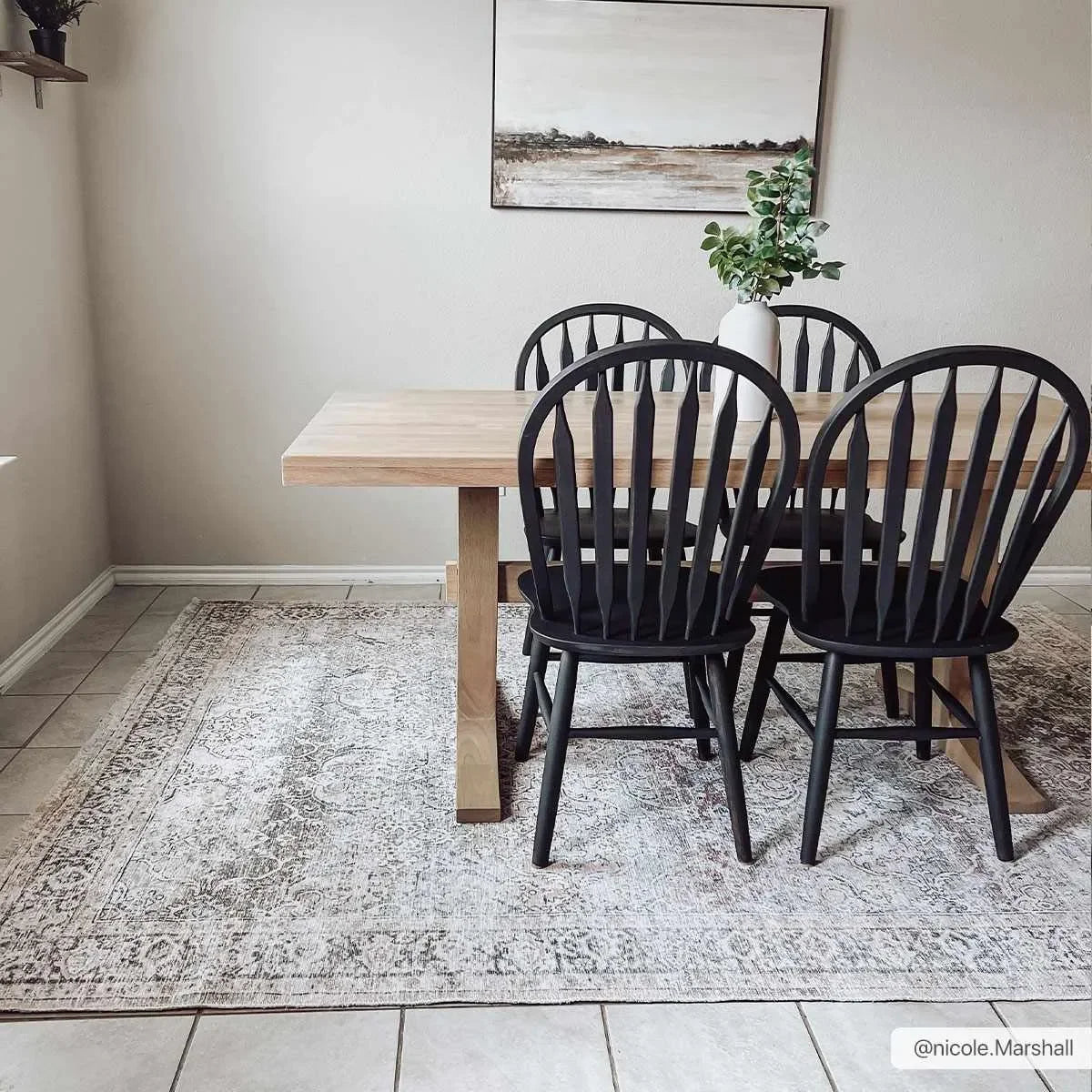 Olive Holi-2304 Washable Area Rug - The Mayfair Hall