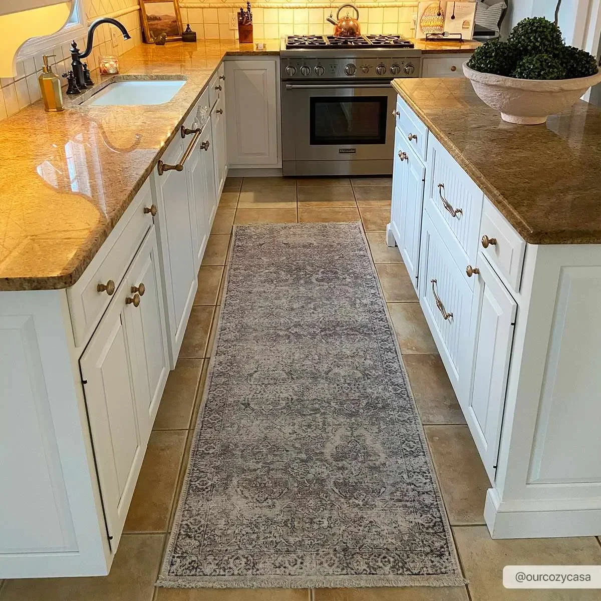 Olive Holi-2304 Washable Area Rug - The Mayfair Hall