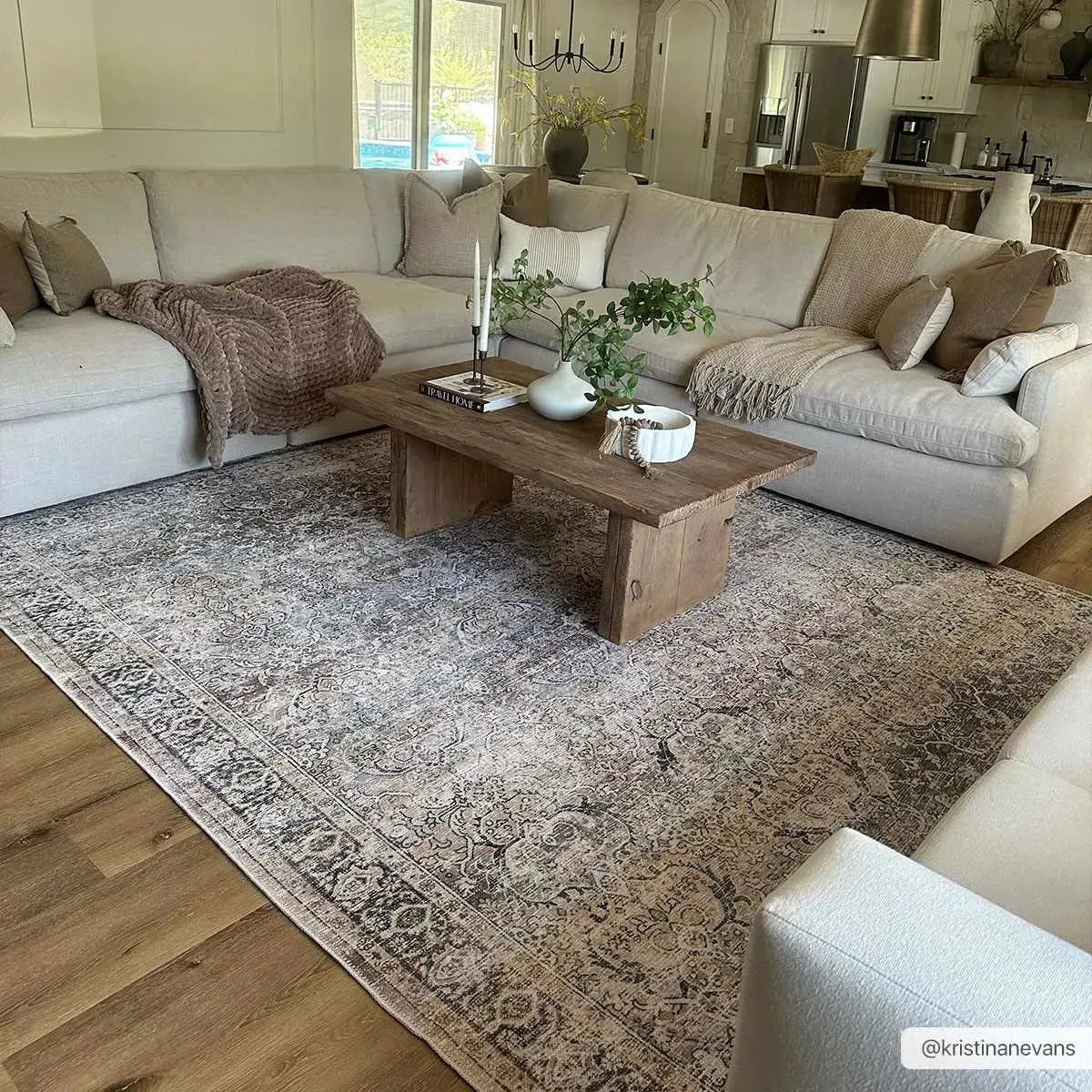 Olive Holi-2304 Washable Area Rug - The Mayfair Hall