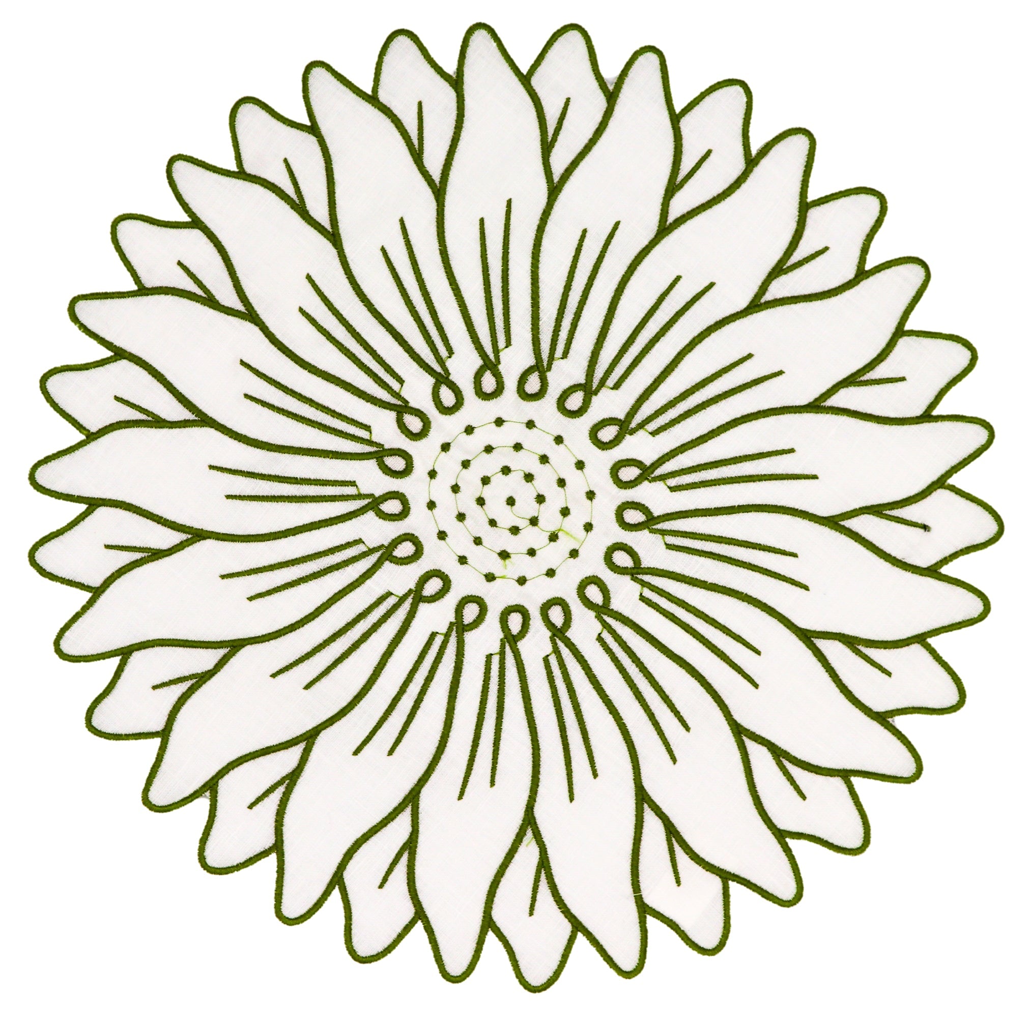 Olive Bloom Placemat - Set of 4