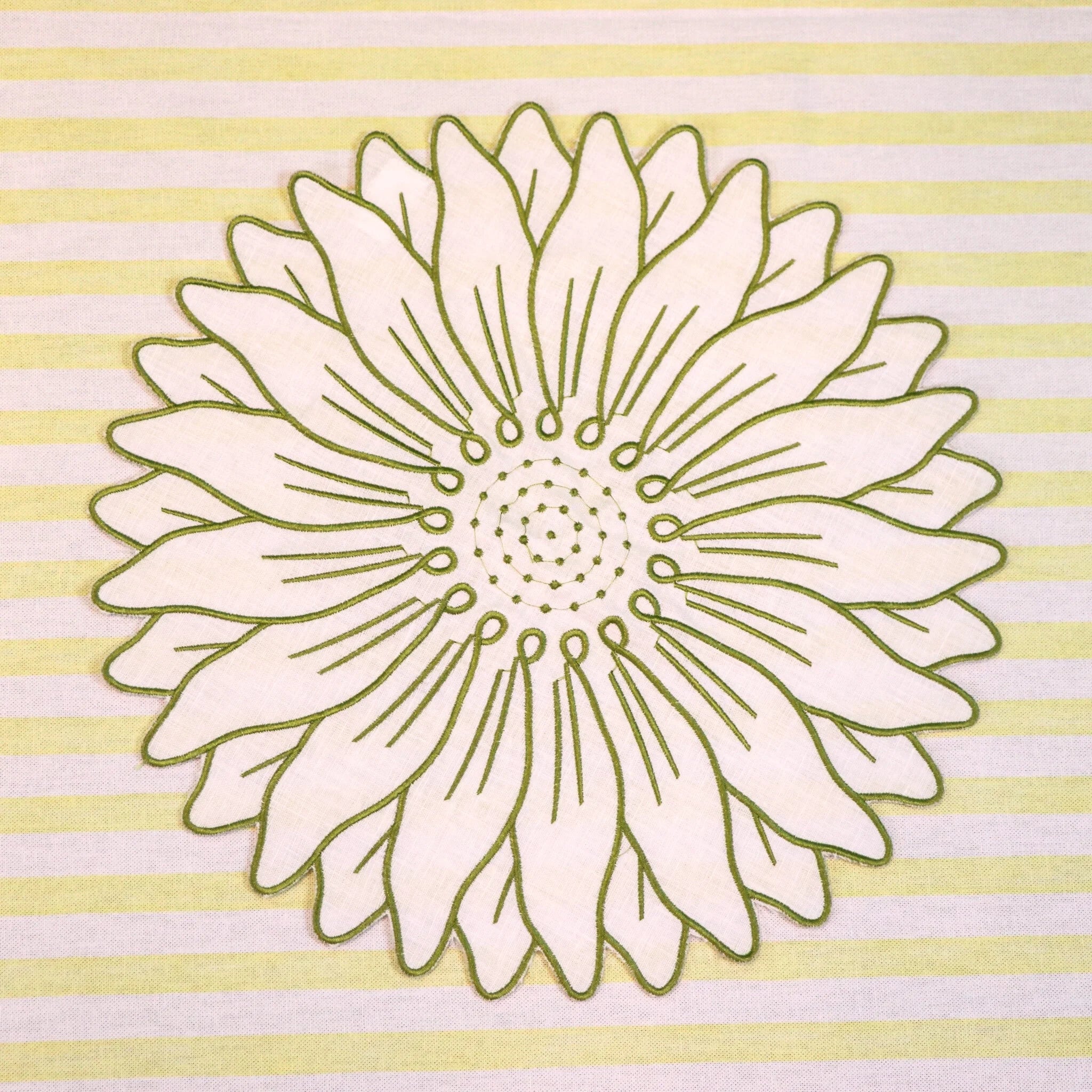 Olive Bloom Placemat - Set of 4