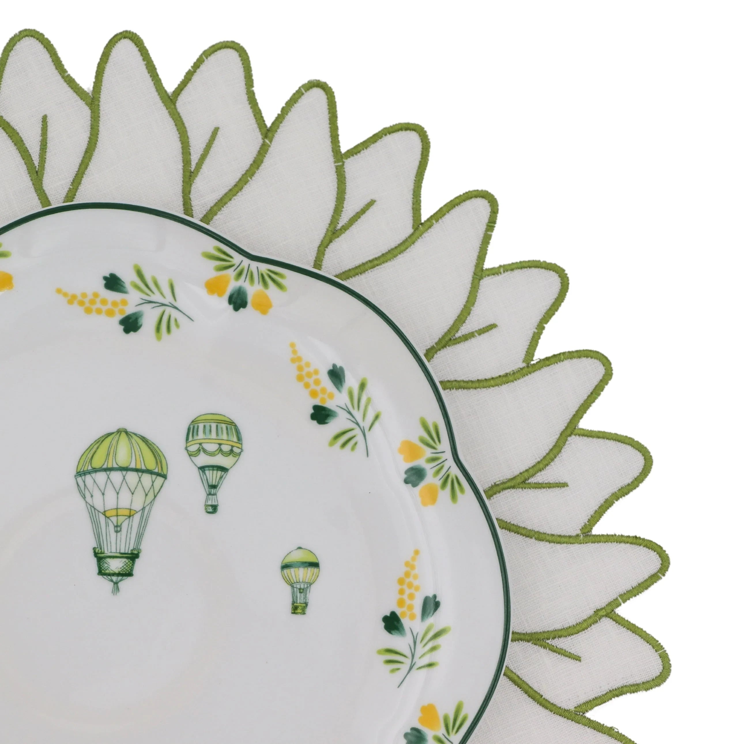 Olive Bloom Placemat - Set of 4