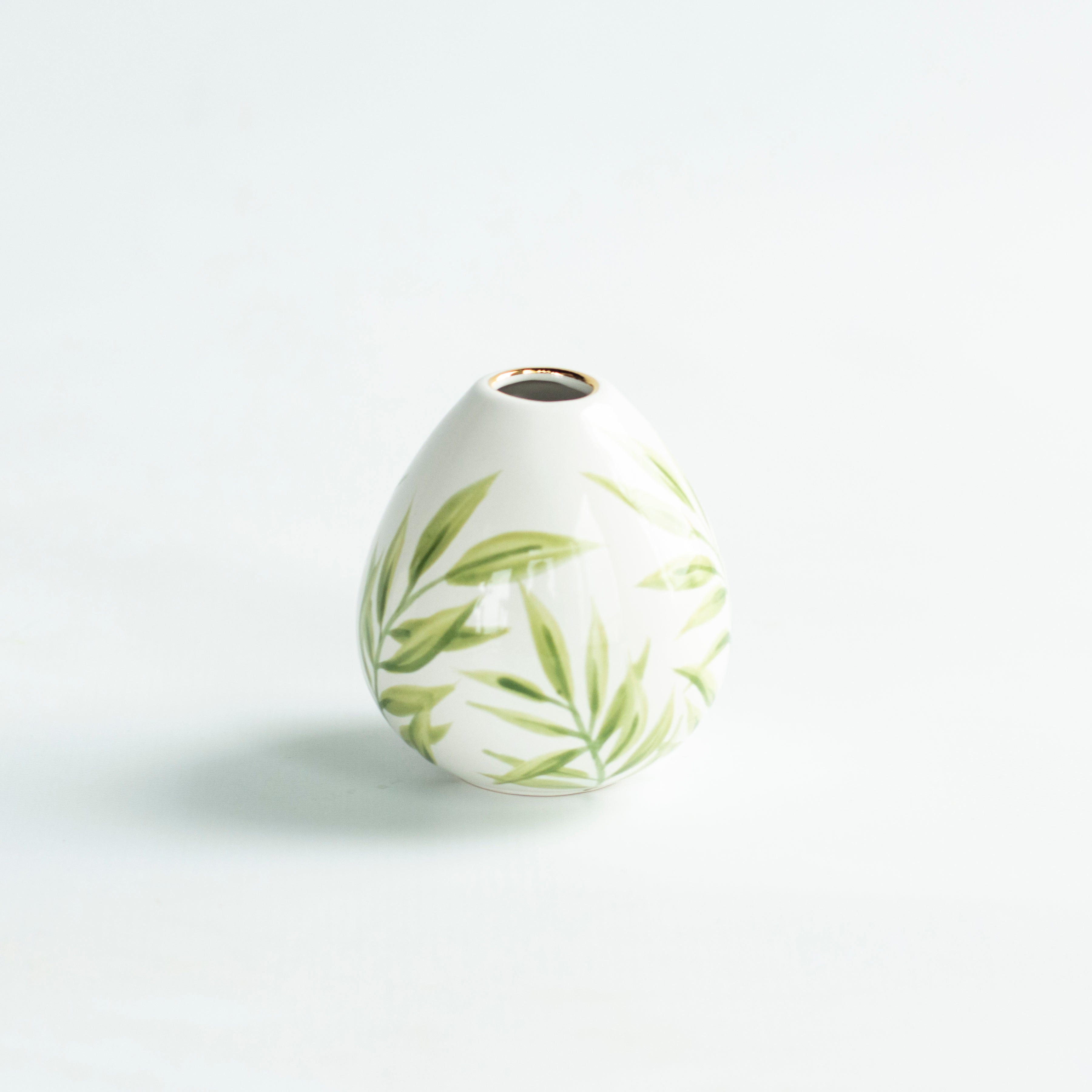 Olive Branch Fleur Bud Vase
