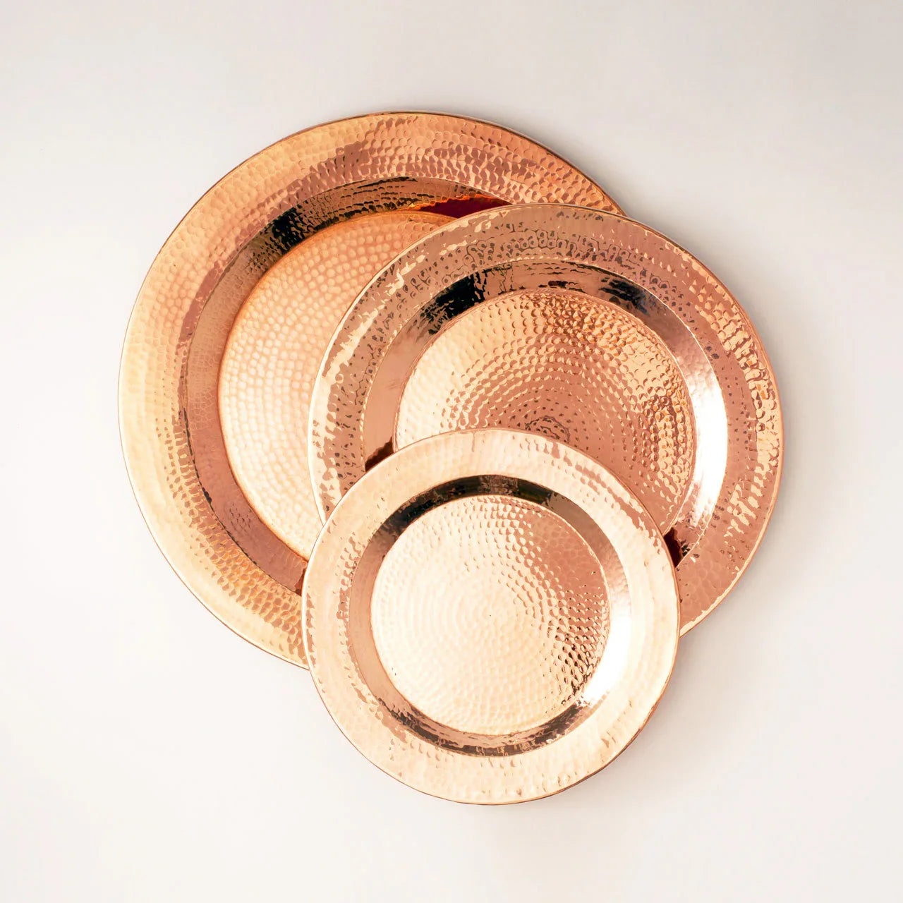 Copper Thessaly Round Platter - The Mayfair Hall