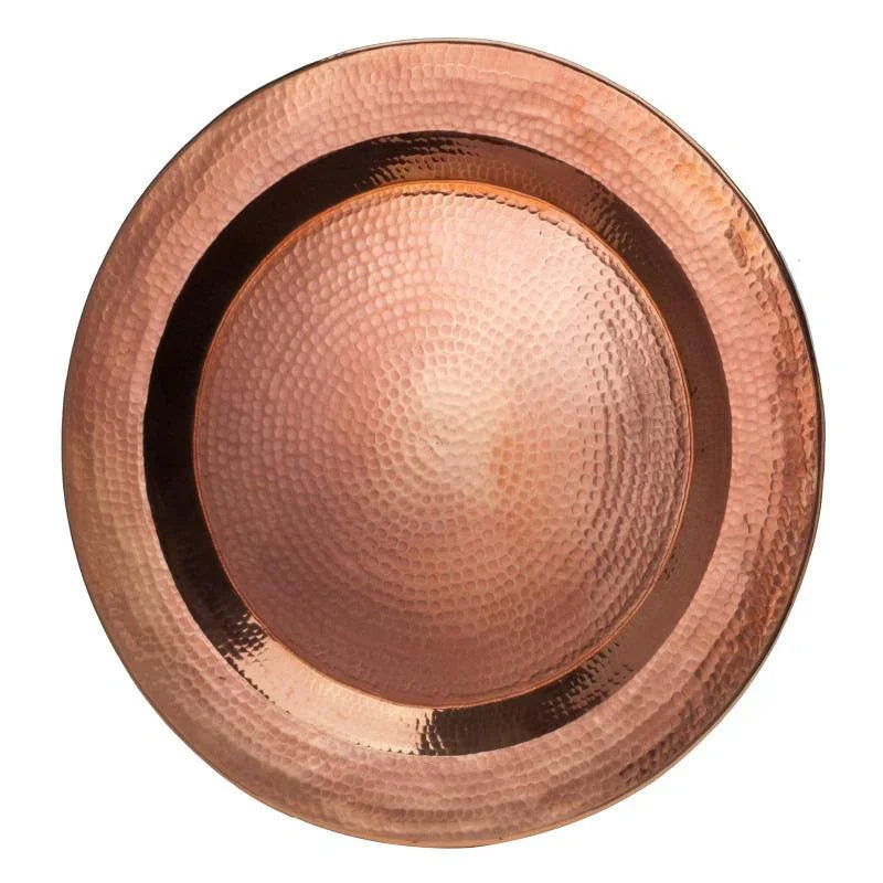 Copper Thessaly Round Platter - The Mayfair Hall