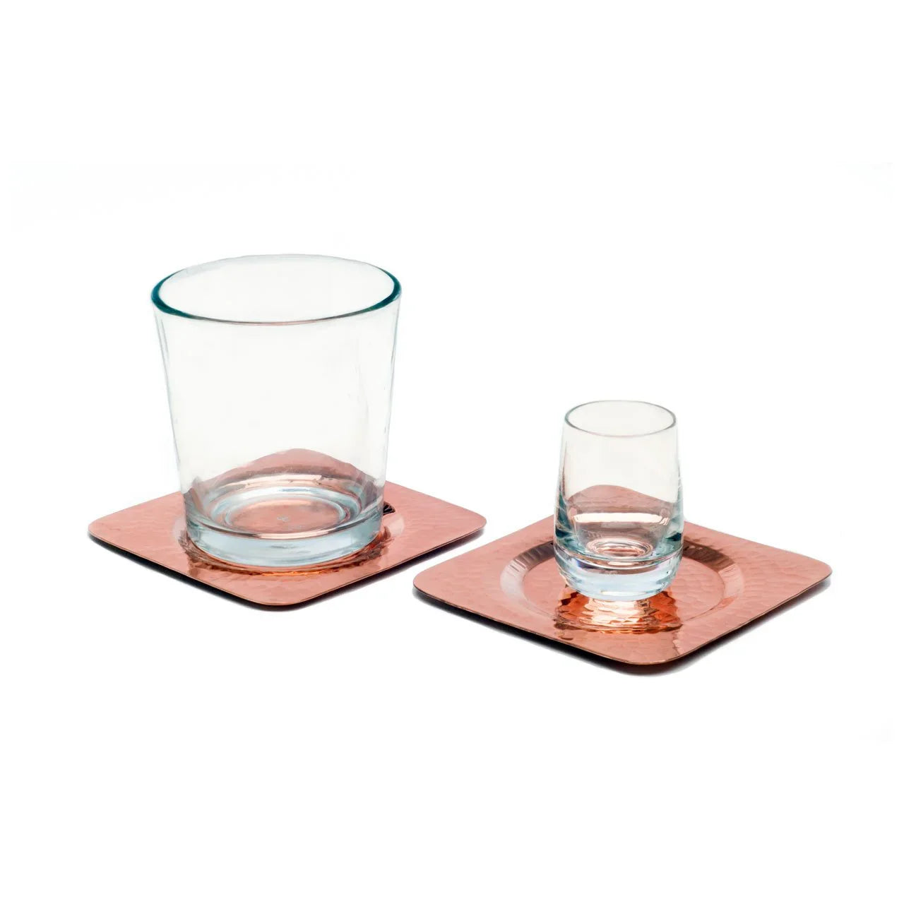 Napa Copper Cup Coasters - The Mayfair Hall