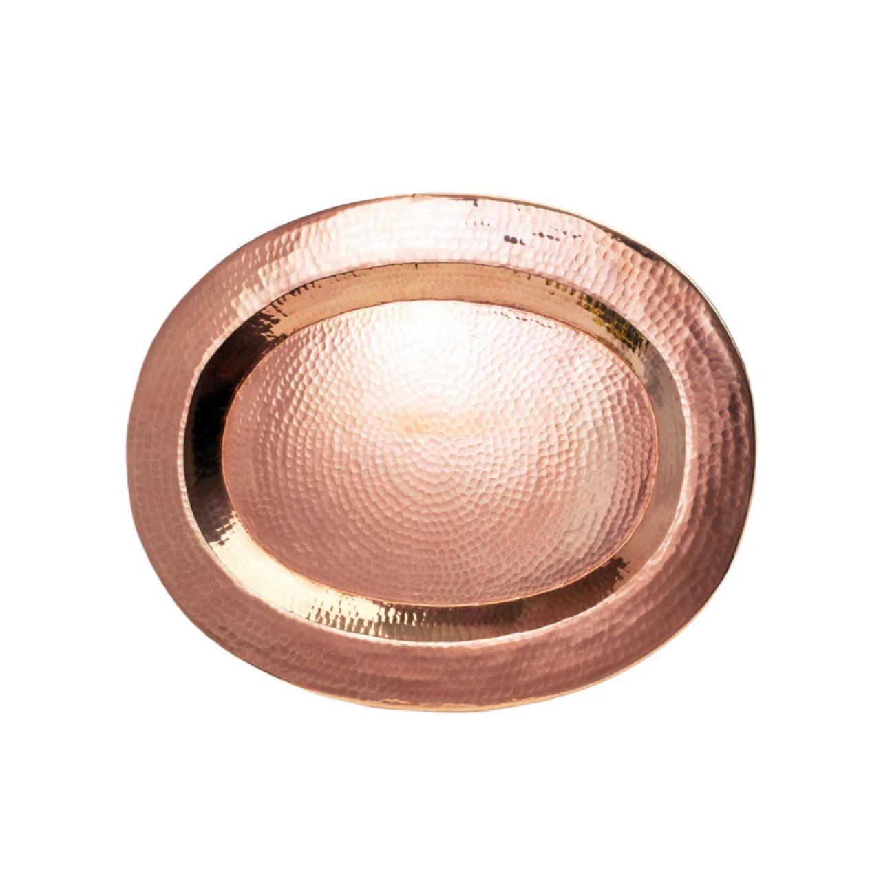 Copper Thessaly Oval Platter - The Mayfair Hall