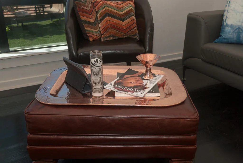 Copper Thessaly Rectangle Platter - The Mayfair Hall