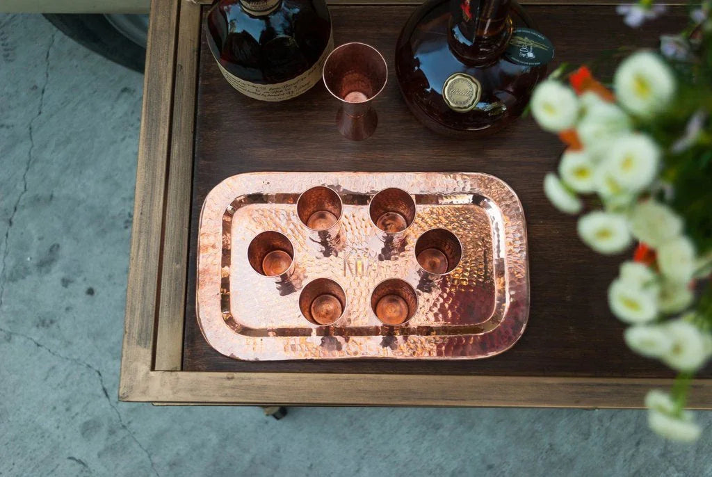 Copper Charolita Tray - The Mayfair Hall