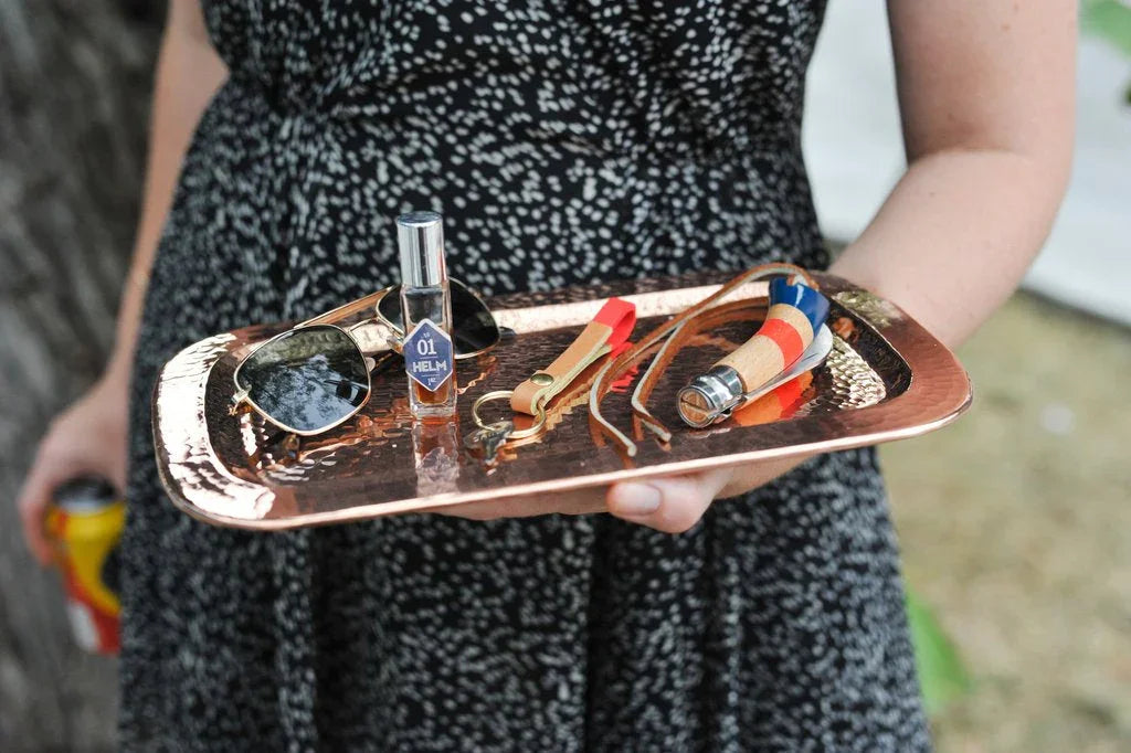 Copper Charolita Tray - The Mayfair Hall