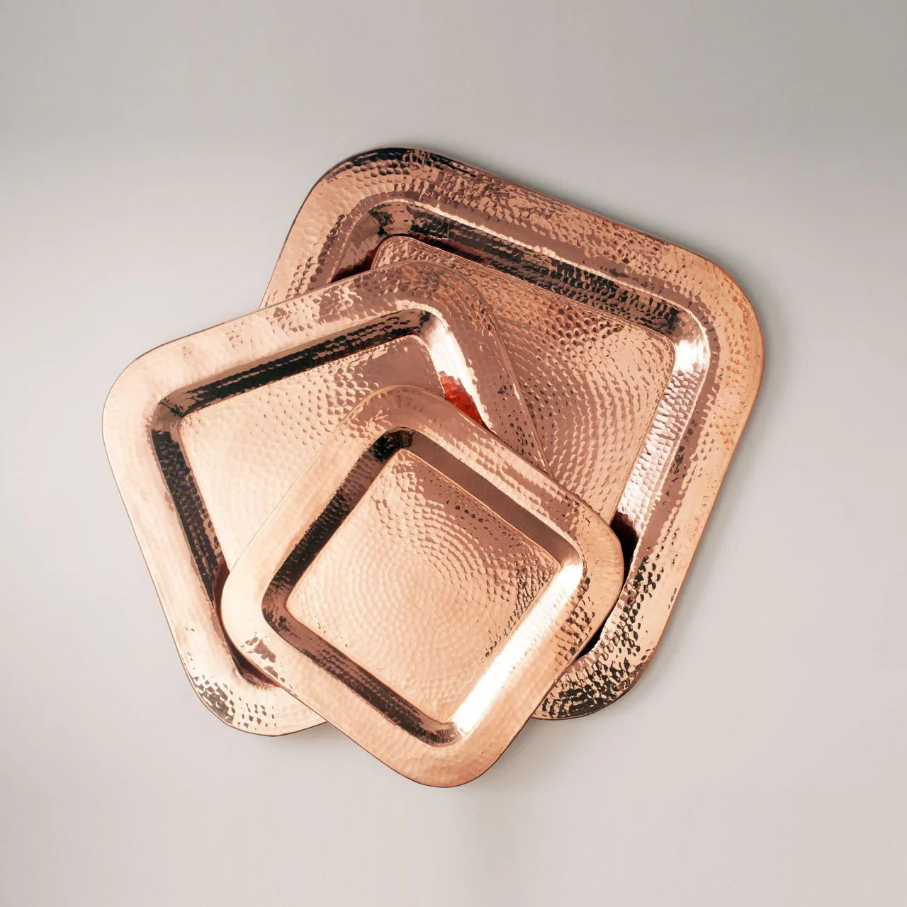 Copper Thessaly Square Platter - The Mayfair Hall