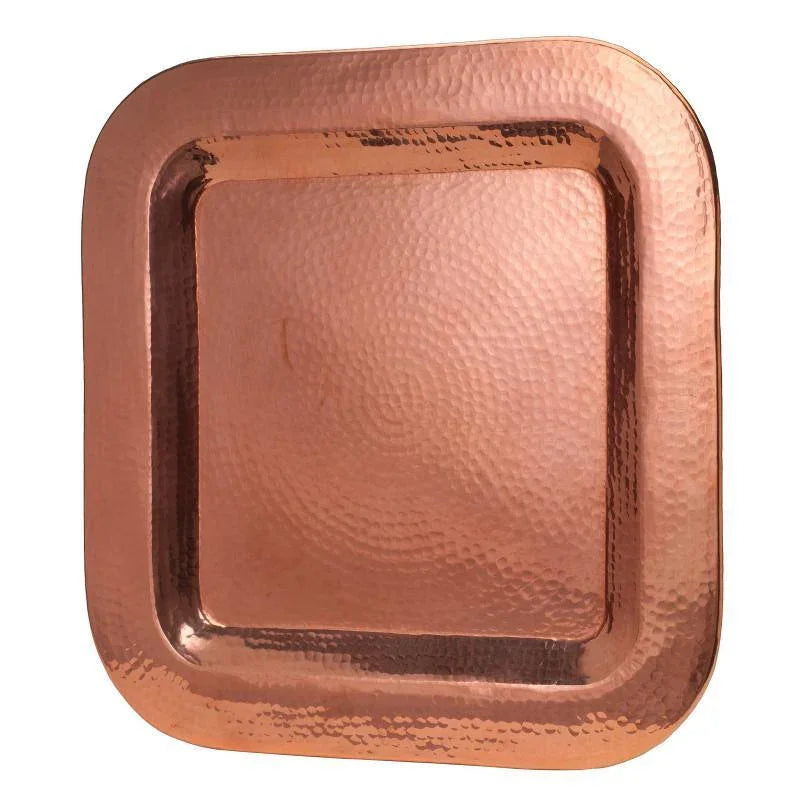 Copper Thessaly Square Platter - The Mayfair Hall