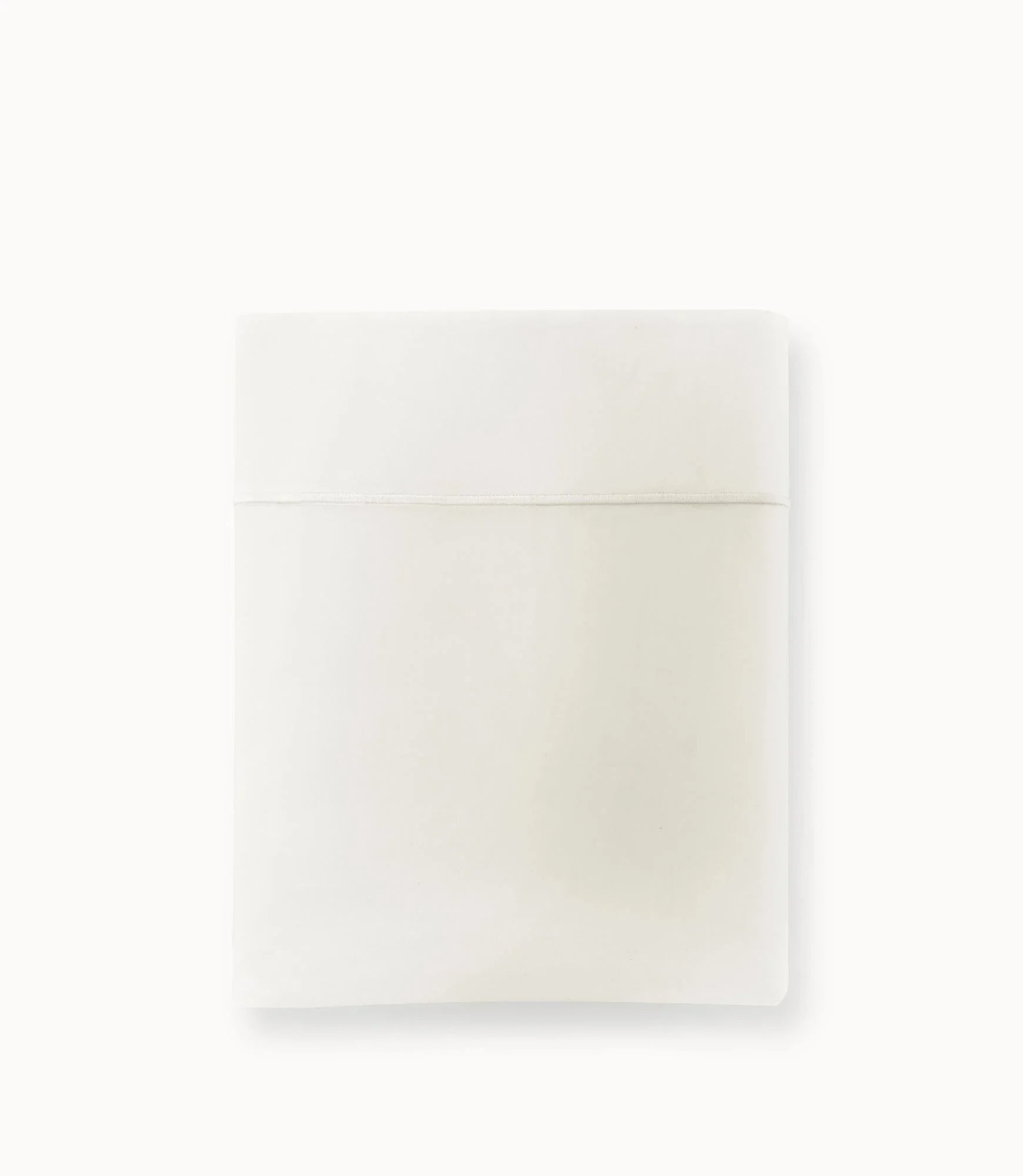 Boutique Ivory Percale Flat Sheet