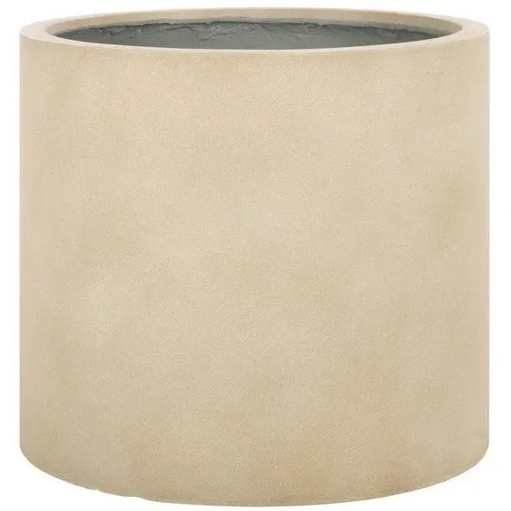 Alia Concrete Ficonstone Planter in Beige - The Mayfair Hall