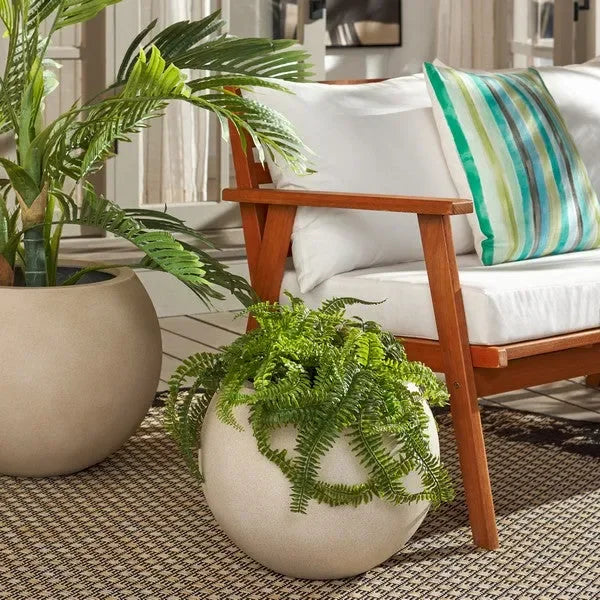 Gerand Concrete Ficonstone Planter in Beige - The Mayfair Hall