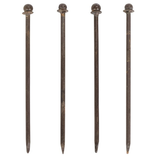 Atticus Iron Archway in Rustic Brown