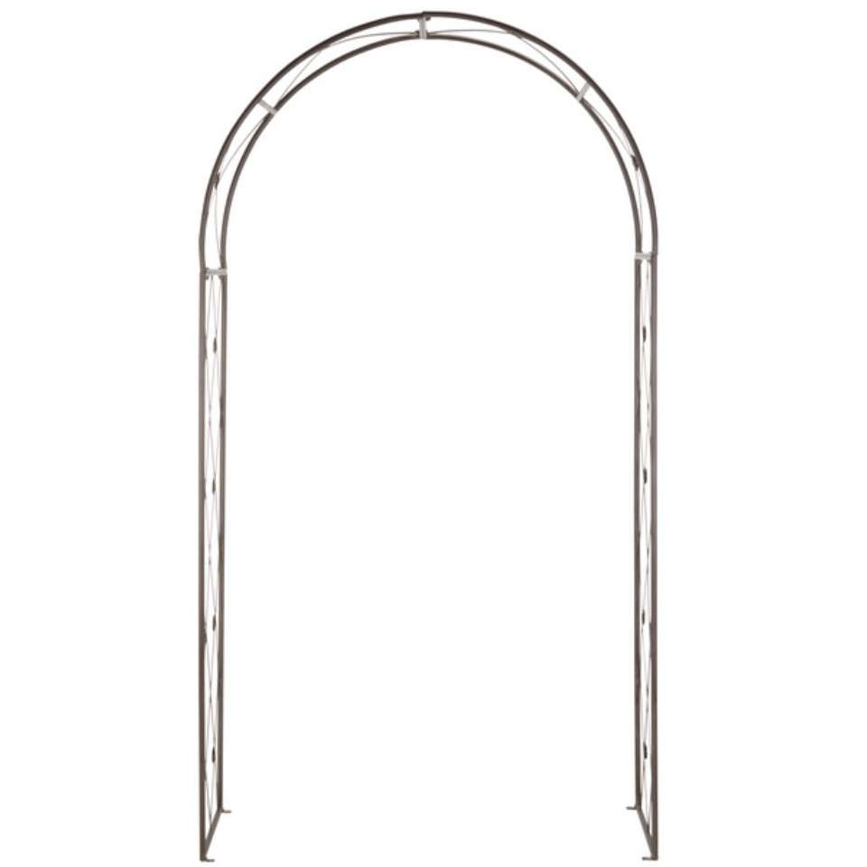 Atticus Iron Archway in Rustic Brown
