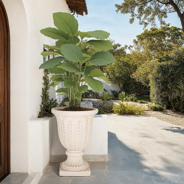 Apollo Outdoor Planter Pot in Off White