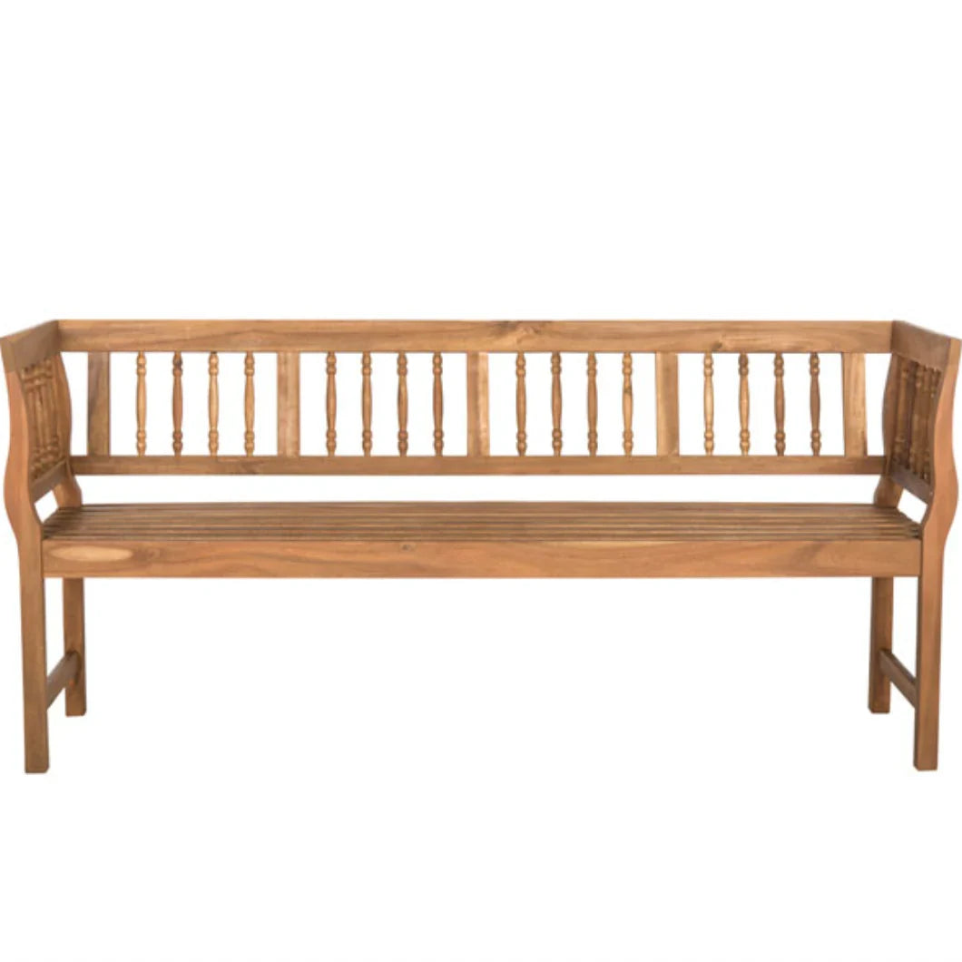 Brentwood Acacia Garden Bench in Natural
