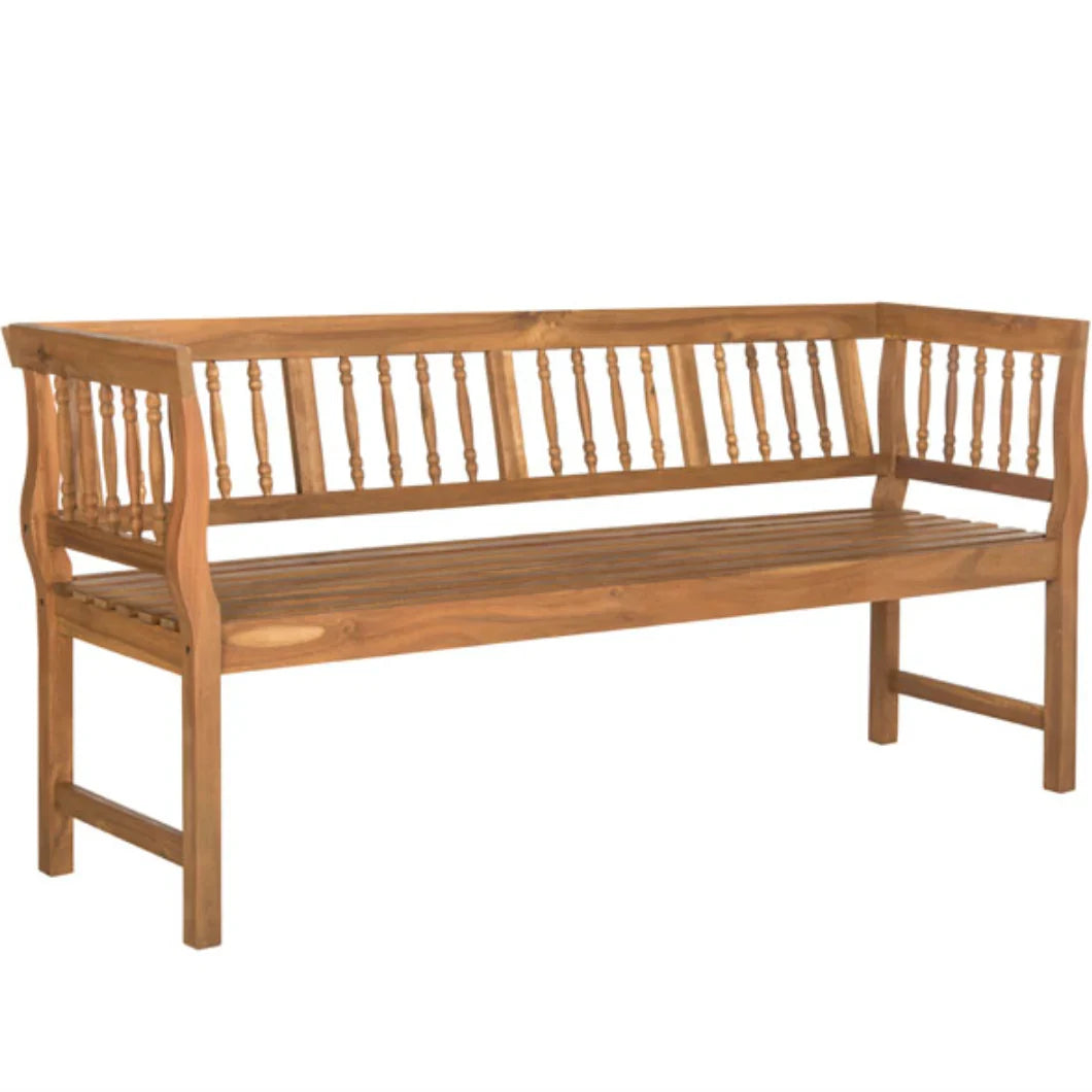 Brentwood Acacia Garden Bench in Natural