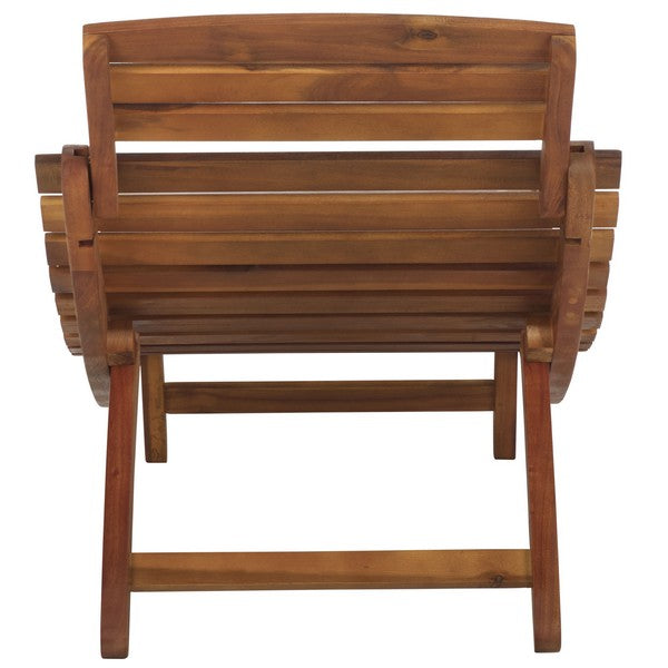 Fanty Acacia Folding Sunlounger in Teak