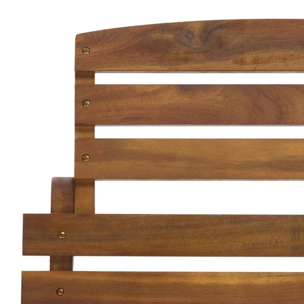 Fanty Acacia Folding Sunlounger in Teak