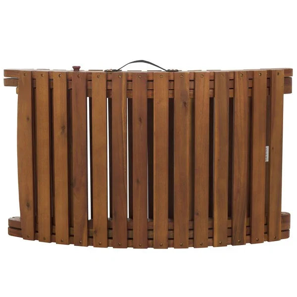 Fanty Acacia Folding Sunlounger in Teak
