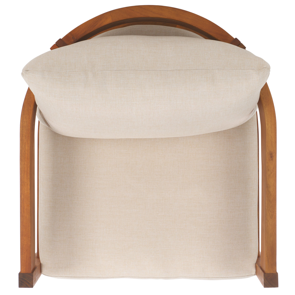 Theo Club Chair in Natural and Taupe — Set of 2