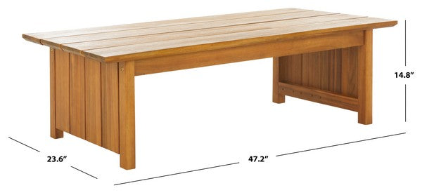 Kento Acacia Coffee Table in Natural