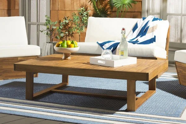 Duncan Acacia Outdoor Coffee Table in Natural