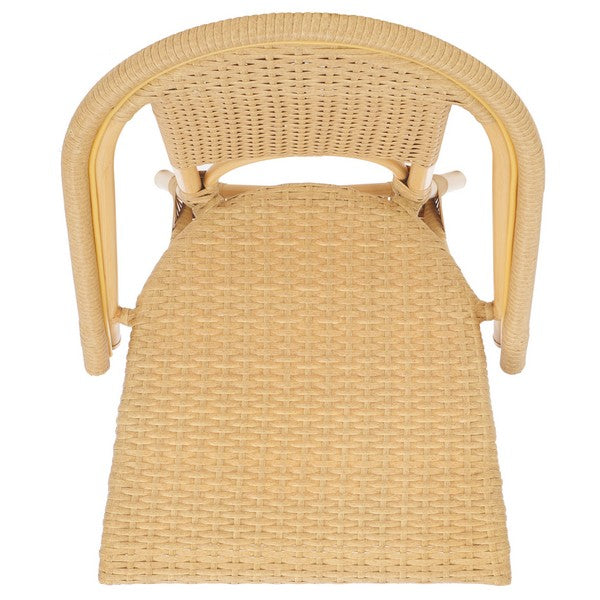 Torino Wicker Side Chair in Natural Wash (Set of 2)