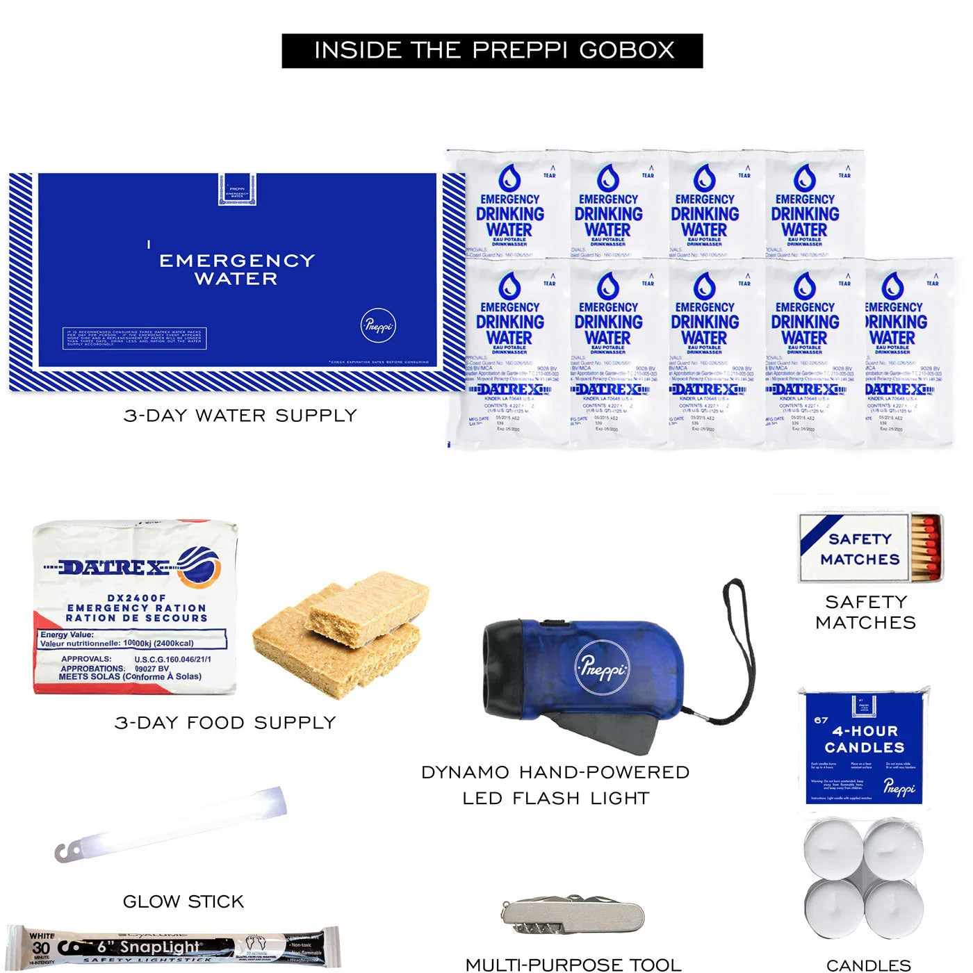 Preppi | The Preppi GoBox | Family Emergency Pack - The Mayfair Hall