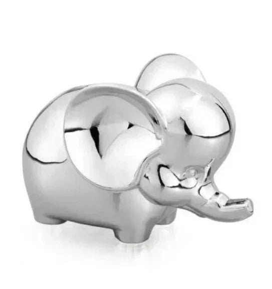 Krysaliis Silver-plate Elephant Baby Bank - The Mayfair Hall