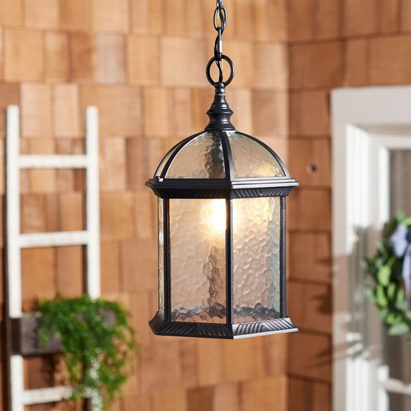 Falyn Outdoor Pendant Lighting in Black