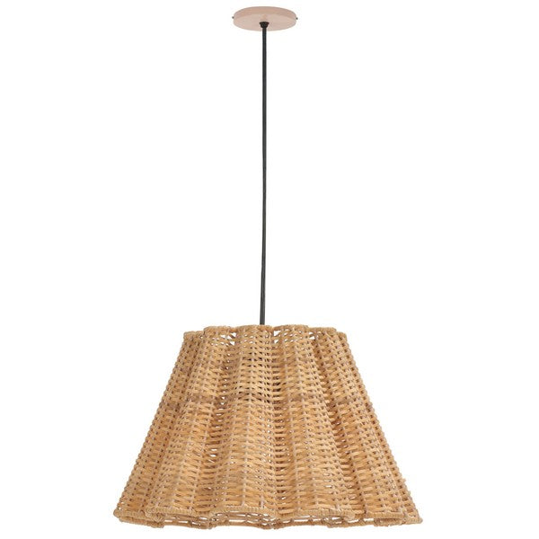 Melora Cane Pendant Lighting in Natural
