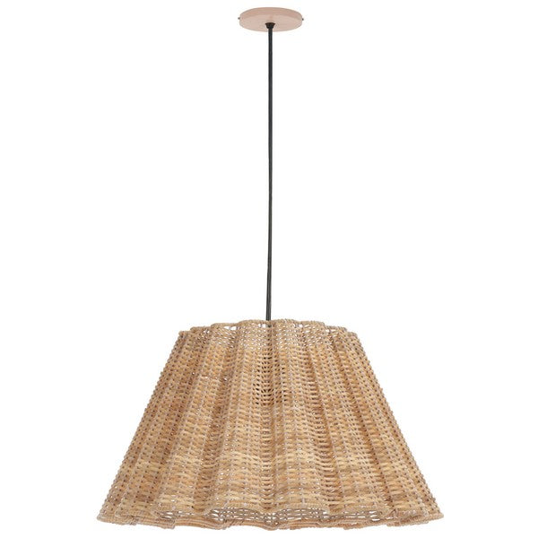 Luca Cane Pendant Lighting in Natural