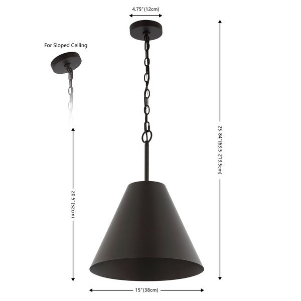 Jenner Pendant Lighting in Oil Rubbed Bronze