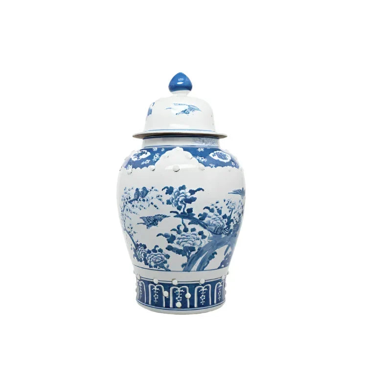 Grand Antiqued Raised Dot Jar - The Mayfair Hall